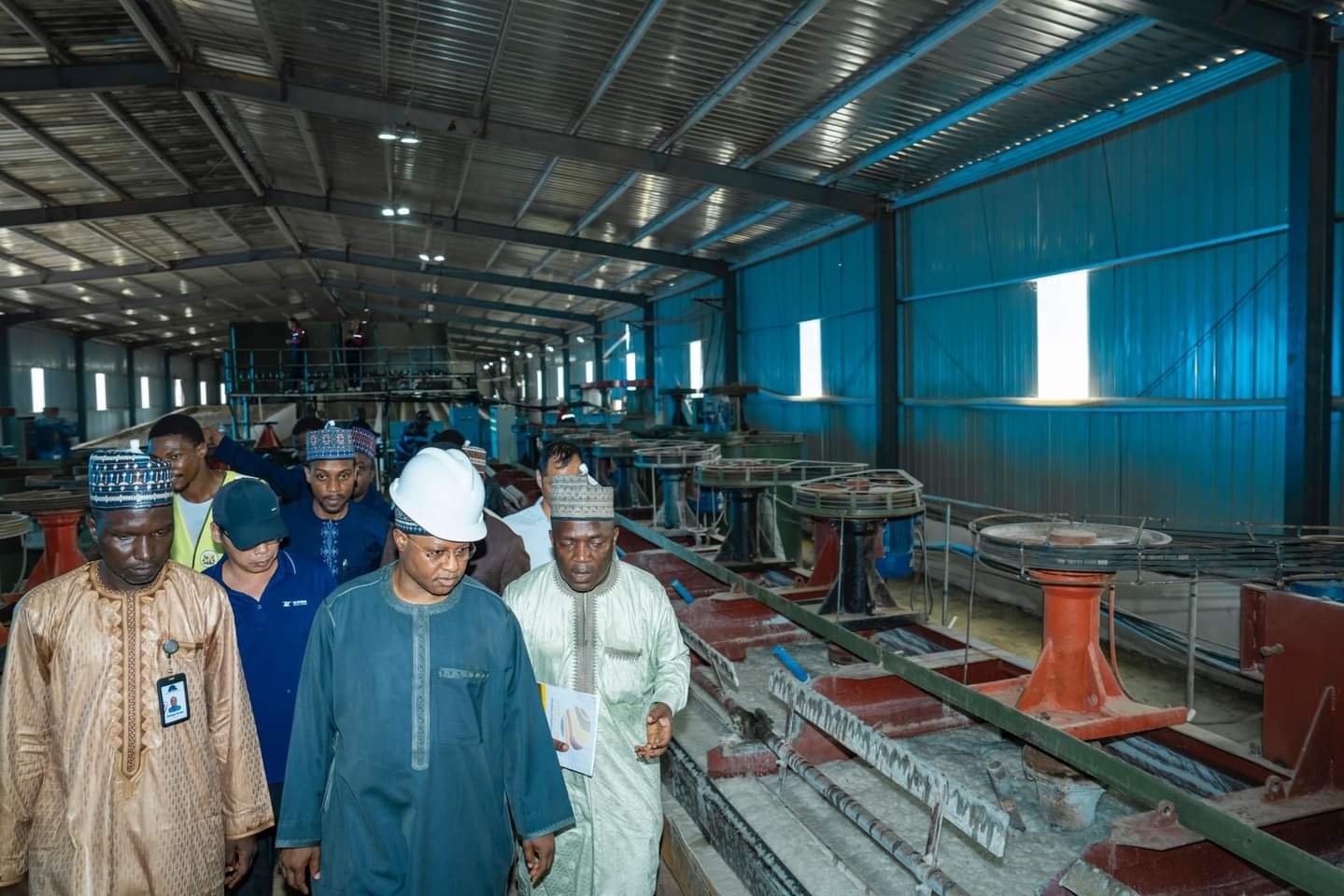 Gov. Uba Sani commissions 12m dollar Lithium Processing Plant