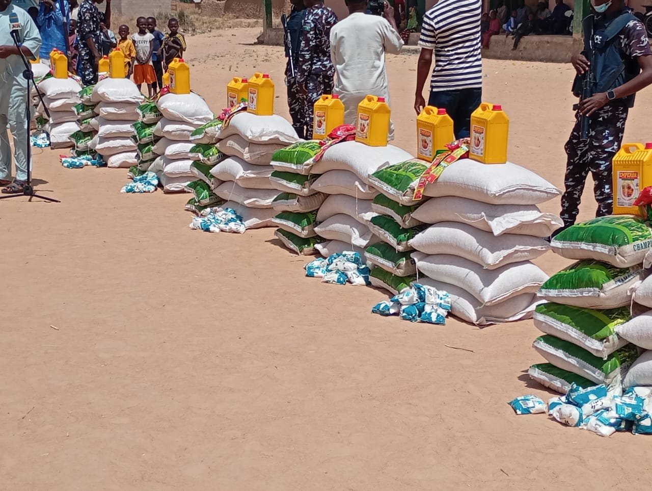 Senator Donates Relief Materials to Communal Clash Victims In Jigawa