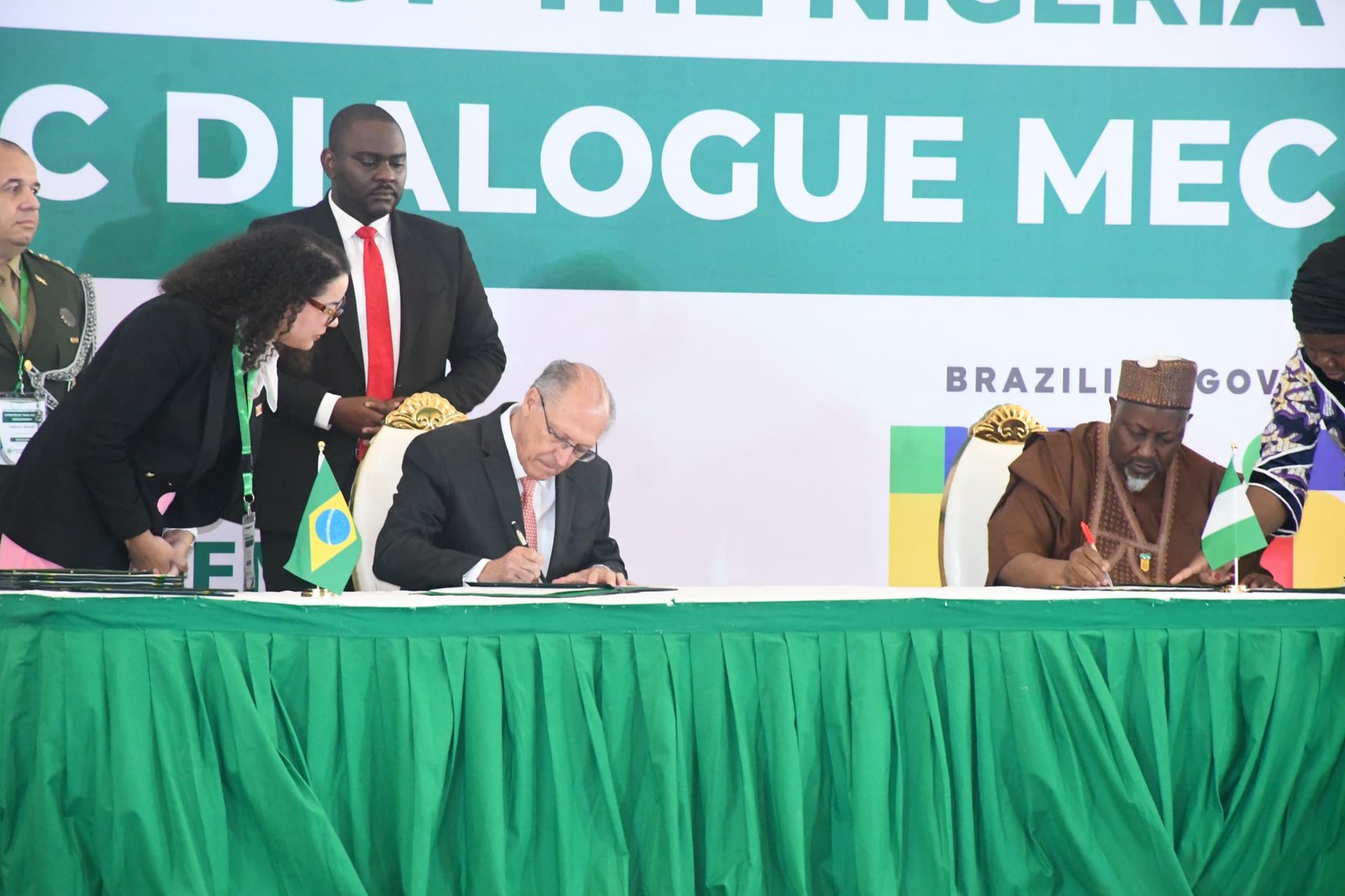 Nigeria, Brazil sign MoU on defence, renewable energy, others