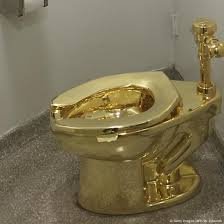 Two jailed over theft of 18-karat gold toilet