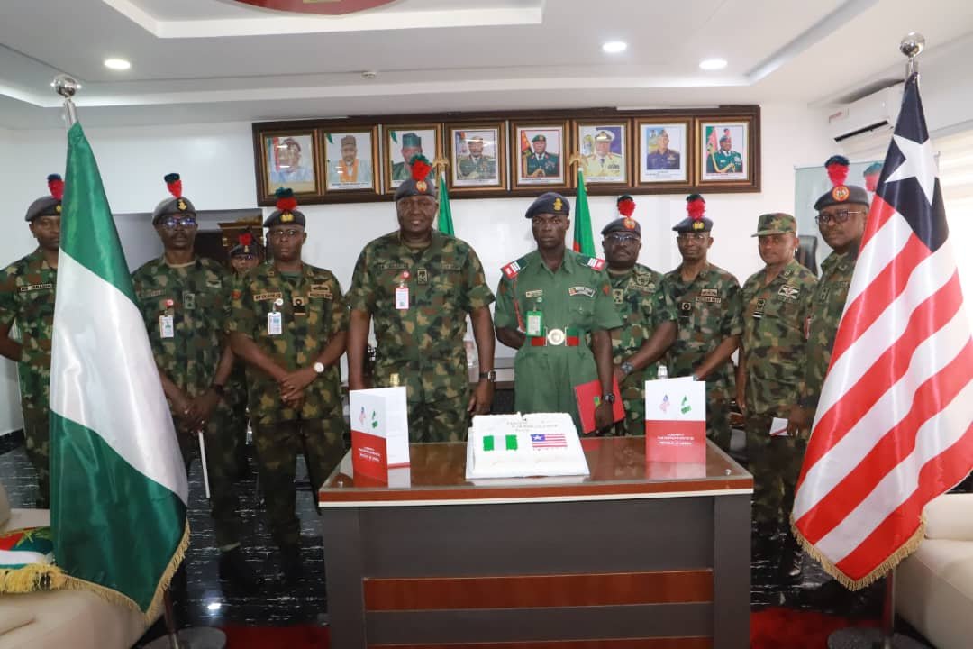NDA Commandant Lauds Military Ties With Liberia As Country Marks 178th Independence Anniversary
