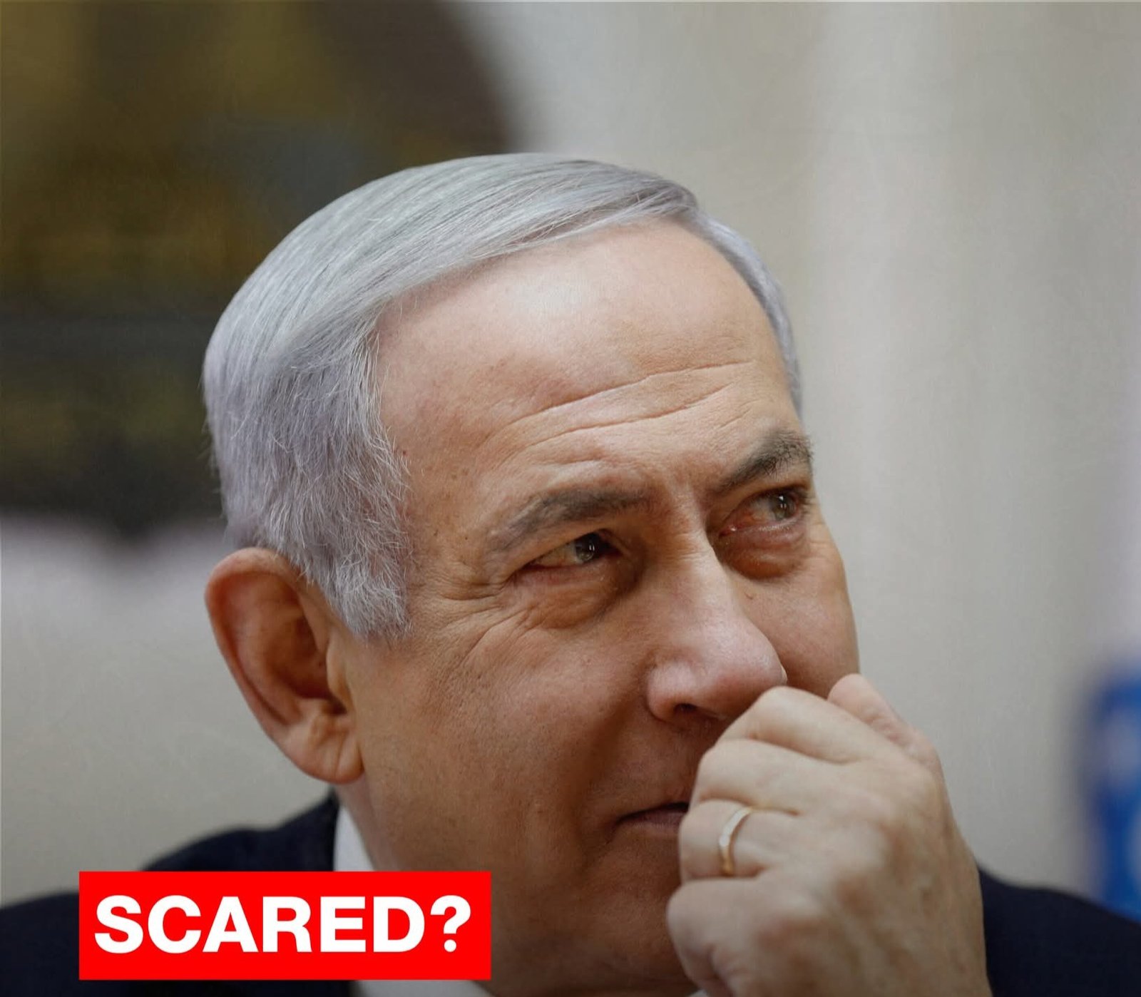 ‘Scared’ Netanyahu’s takes unusual route across Europe to USA