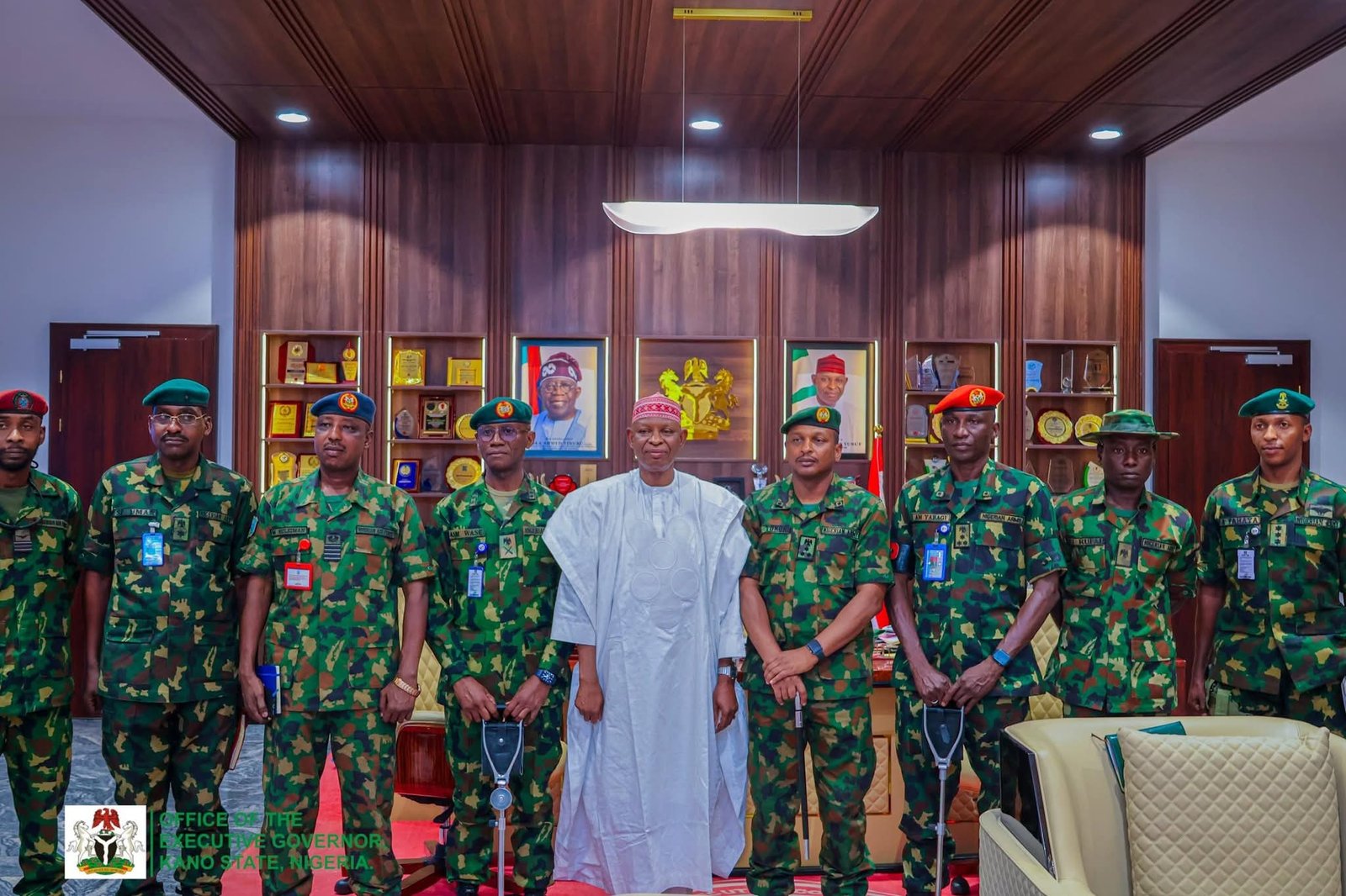 Banditry in Kano LGAs: Governor Donates 10 Operational Vehicles, 60 Motorcycles To Soldiers 