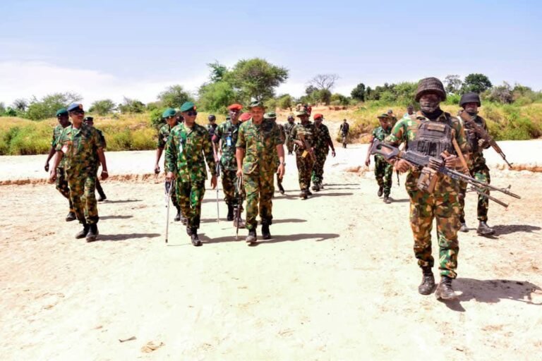 GOC tours Shanono where troops neutralised 19 bandits in Kano State