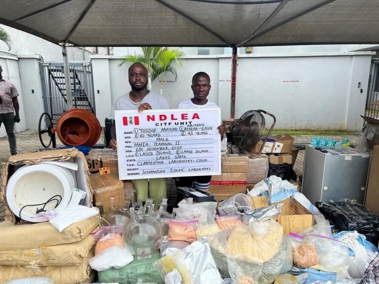 NDLEA arrests wanted drug lord in Lagos