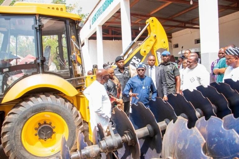 Gov Alia Deploys Tractors For Dry Season Farming