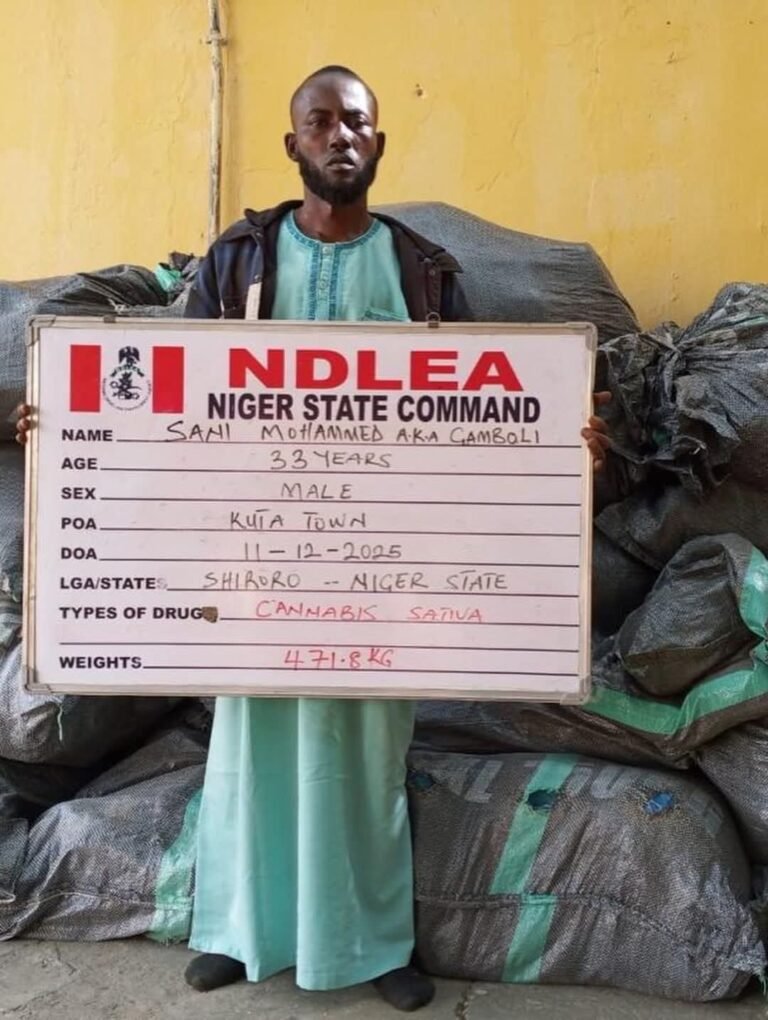 NDLEA Arrests Fleeing bandits’ drug supplier, Uncovers Codeine Syrup Factory 