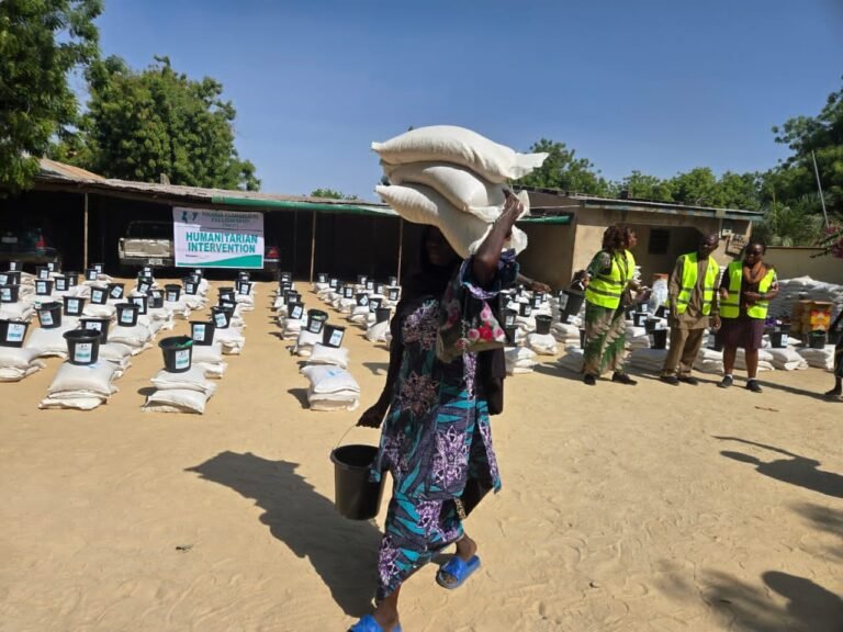 NEF, AEA Roll Out Food, Medical Support for 10,000 IDPs in 3 States