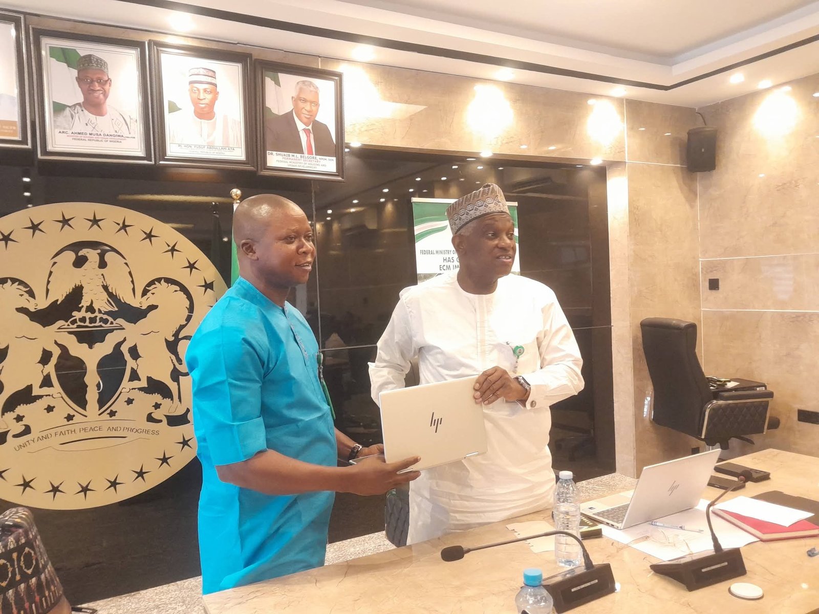 Federal Housing Ministry Advances Digital Transition, Distributes 30 Laptops, 90 Desktop Computers