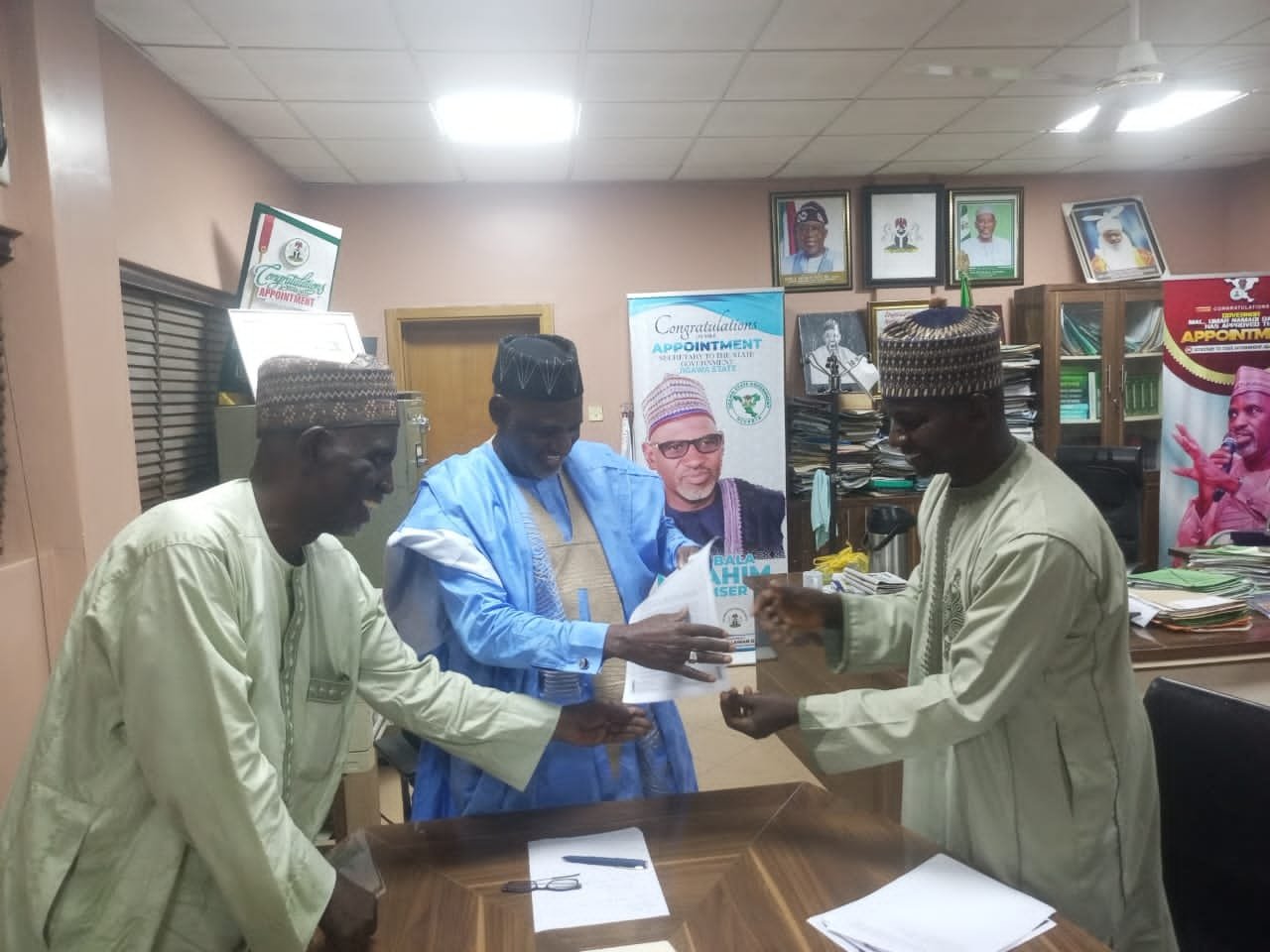 TUC LEADERS VISIT JIGAWA SSG