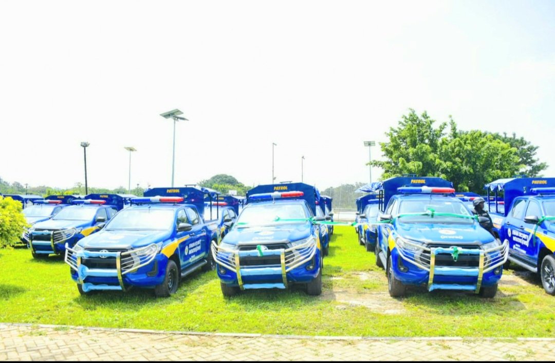 Security: Governor donates 25 Hilux vehicles to Kwara police command
