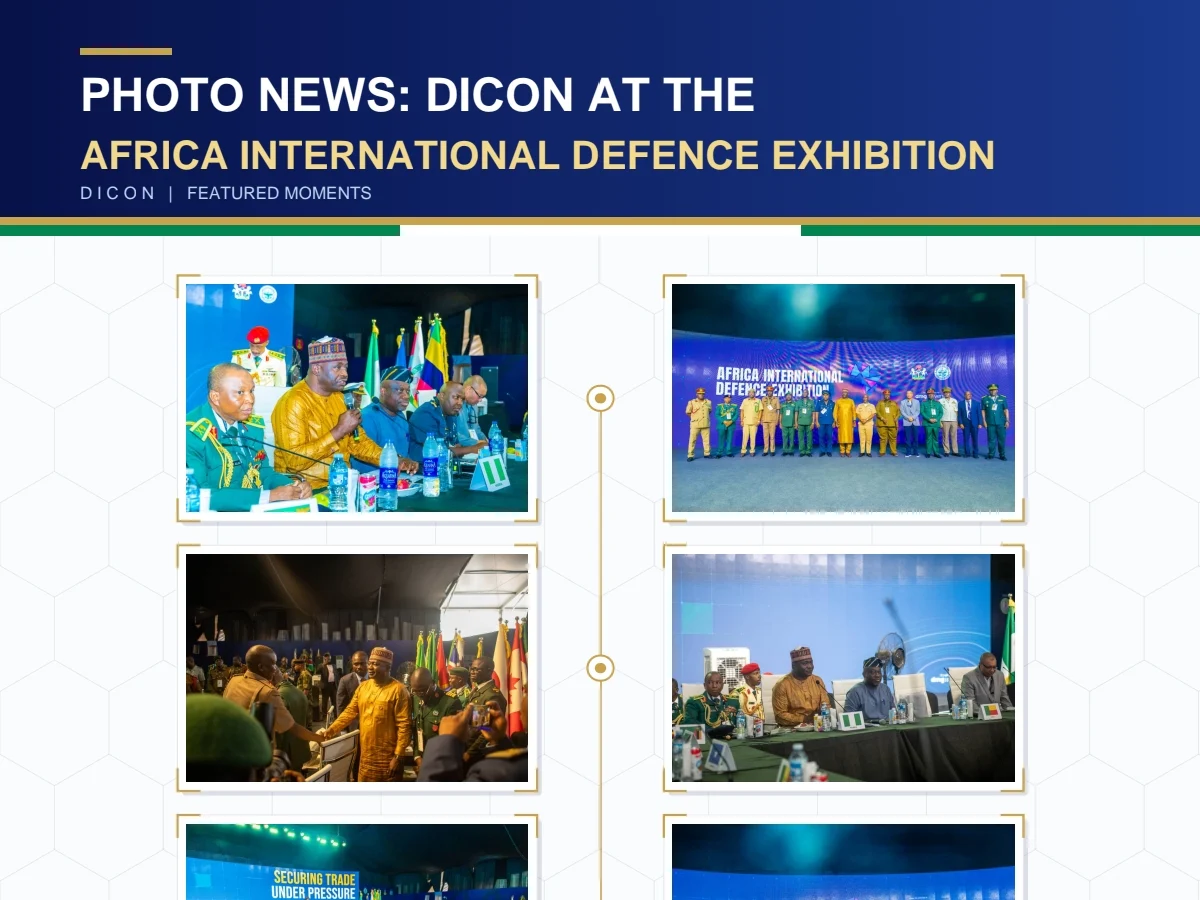 PHOTO NEWS: DICON AT THE AFRICA INTERNATIONAL DEFENCE EXHIBITION 