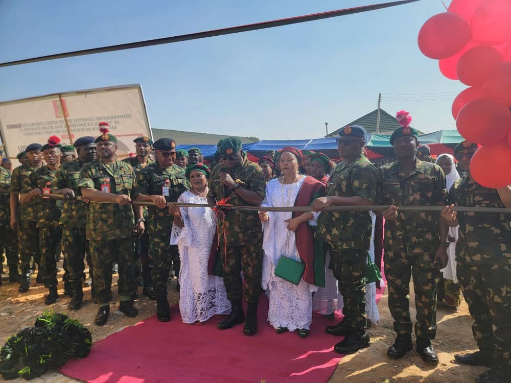 Kaduna: COAS prioritises troops welfare, inaugurates 100 housing units for soldiers